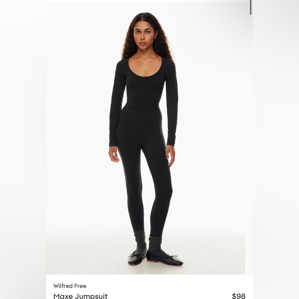Wilfred Free Maxe jumpsuit Aritzia XL